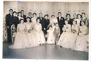 MARIAGE ORAN 25 OCTOBRE 1955 DE JACQUELINE MULIARDO ET JEAN GOYON